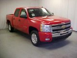 2011 Victory Red Chevrolet Silverado 1500 LT Crew Cab #43339396