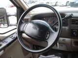 2001 Ford F350 Super Duty XLT SuperCab 4x4 Dually Steering Wheel