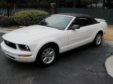 2006 Performance White Ford Mustang V6 Deluxe Convertible #43338806