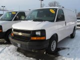 2010 Chevrolet Express 2500 Work Van Front 3/4 View