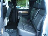2011 Ford F150 Lariat SuperCrew Black Interior