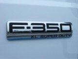 2007 Ford F350 Super Duty XL Crew Cab Chassis Marks and Logos