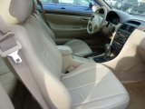 2001 Toyota Solara SLE V6 Coupe Ivory Interior