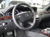 2008 Mercedes-Benz S 63 AMG Sedan Black Interior