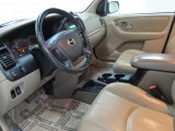 2002 Mazda Tribute LX V6 Beige Interior