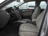 2011 Audi A4 2.0T quattro Sedan Light Gray Interior