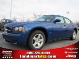 2010 Deep Water Blue Pearl Dodge Charger 3.5L #43440308