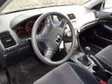 2005 Honda Accord LX Sedan Black Interior