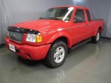 2002 Bright Red Ford Ranger Edge SuperCab 4x4 #43440741