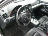 2005 Audi A4 2.0T quattro Sedan Ebony Interior