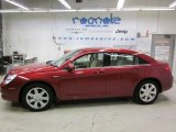 2010 Inferno Red Crystal Pearl Chrysler Sebring Limited Sedan #43440393