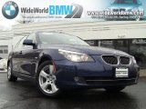 2008 Deep Sea Blue Metallic BMW 5 Series 535xi Sedan #43440042