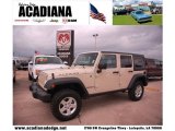 2011 Sahara Tan Jeep Wrangler Unlimited Rubicon 4x4 #43440406