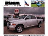 2010 Bright Silver Metallic Dodge Ram 1500 SLT Crew Cab #43440407