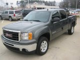 2011 Gray Green Metallic GMC Sierra 1500 SLE Crew Cab #43440799