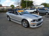 2005 Satin Silver Metallic Ford Mustang V6 Deluxe Convertible #43441323