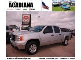 2010 Pure Silver Metallic GMC Sierra 1500 SLE Crew Cab 4x4 #43440414