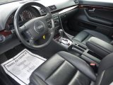 2005 Audi A4 3.0 quattro Sedan Ebony Interior