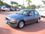2000 Steel Blue Metallic BMW 3 Series 323i Sedan #43440062