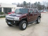 Twilight Maroon Metallic Hummer H2 in 2007