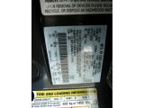 2007 Navigator Color Code for Alloy Metallic - Color Code: G5