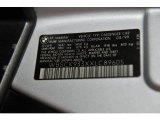 1999 BMW M Roadster Info Tag