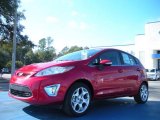 2011 Red Candy Metallic Ford Fiesta SES Hatchback #43440224