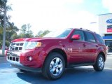 2011 Sangria Red Metallic Ford Escape Limited #43440229