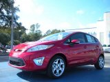 2011 Red Candy Metallic Ford Fiesta SES Hatchback #43440233