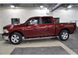 2011 Deep Cherry Red Crystal Pearl Dodge Ram 1500 Big Horn Crew Cab #43440542