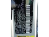 2011 Highlander Color Code for Classic Silver Metallic - Color Code: 1F7