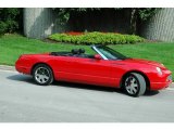 2002 Torch Red Ford Thunderbird Deluxe Roadster #4334218
