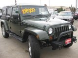 2009 Jeep Wrangler Unlimited Jeep Green Metallic