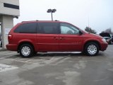 2001 Chrysler Town & Country Inferno Red Pearl