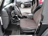 2000 Jeep Wrangler SE 4x4 Agate Interior