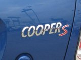 2005 Mini Cooper S Convertible Marks and Logos