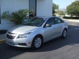 2011 Silver Ice Metallic Chevrolet Cruze LS #43555987