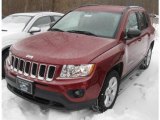2011 Deep Cherry Red Crystal Pearl Jeep Compass 2.4 Latitude #43556710