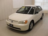 2002 Taffeta White Honda Civic LX Sedan #43556787