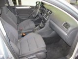2010 Volkswagen Golf 4 Door Titan Black Interior