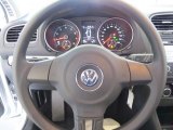 2010 Volkswagen Golf 4 Door Steering Wheel