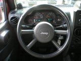 2008 Jeep Wrangler Unlimited X 4x4 Steering Wheel