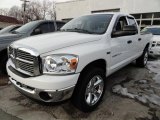 2007 Bright White Dodge Ram 1500 ST Quad Cab 4x4 #43556867