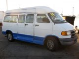 1999 Bright White Dodge Ram Van 3500 Passenger Conversion #43555799