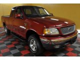 1999 Toreador Red Metallic Ford F150 XLT Extended Cab 4x4 #43556544