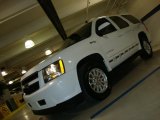 2008 Summit White Chevrolet Tahoe Hybrid 4x4 #43556221