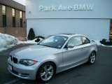 2010 Titanium Silver Metallic BMW 1 Series 128i Coupe #43555852