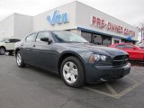 2008 Steel Blue Metallic Dodge Charger SE #43556599