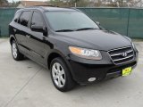 2007 Ebony Black Hyundai Santa Fe Limited #43556260