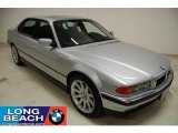 2000 Titanium Silver Metallic BMW 7 Series 740iL Sedan #43556302